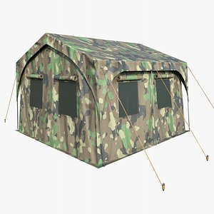 3D Tent 38 with PBR 4K