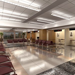 Hospital Admin Waiting Room