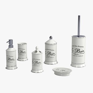 Le Bain Bathroom Accessories 3D model