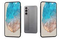 Samsung Galaxy M35 Gray Low Poly