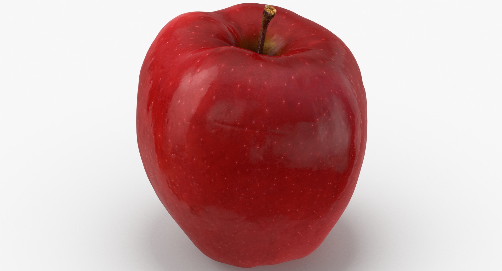 Red chief apples 02 3D model - TurboSquid 1467809