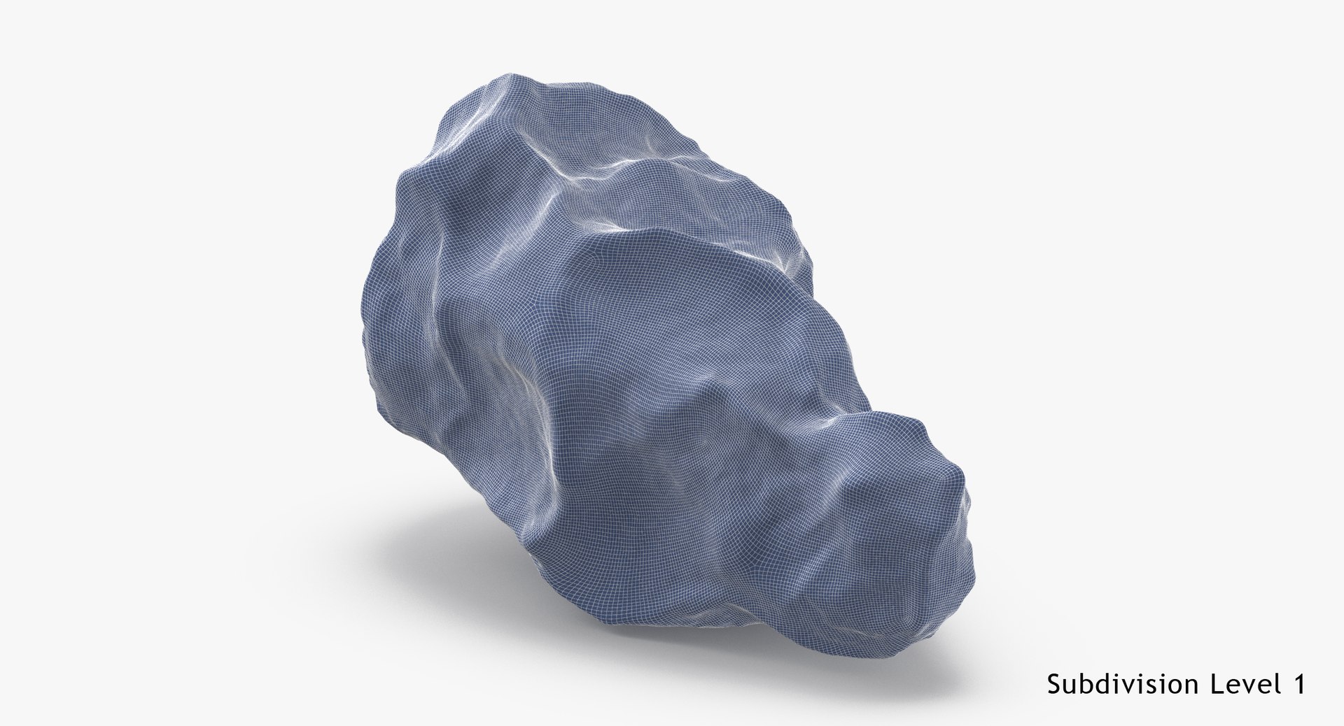 meteorite iron 02 - 3d max