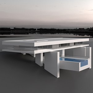 3D GreeceVilla model