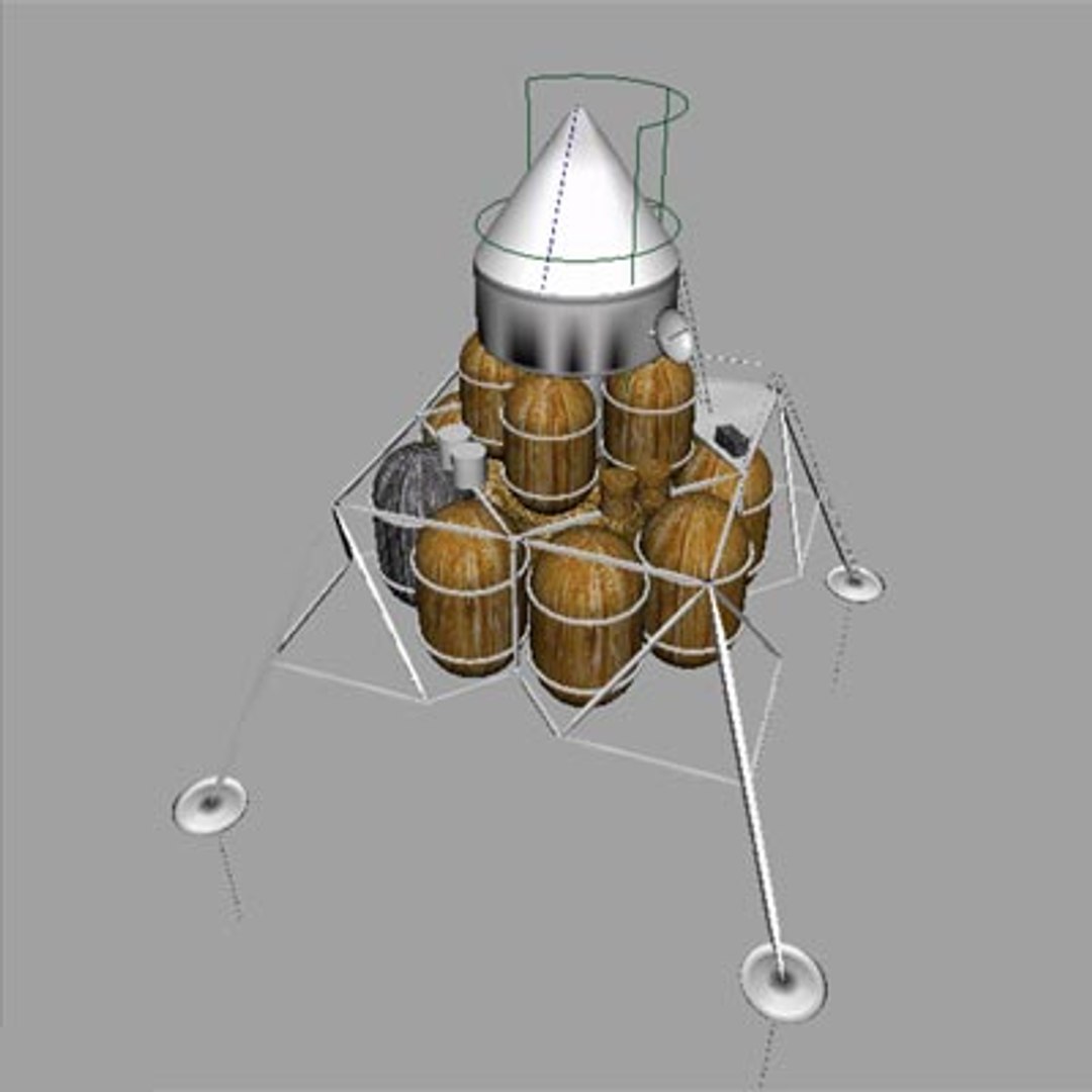 3d Model Lunar Module