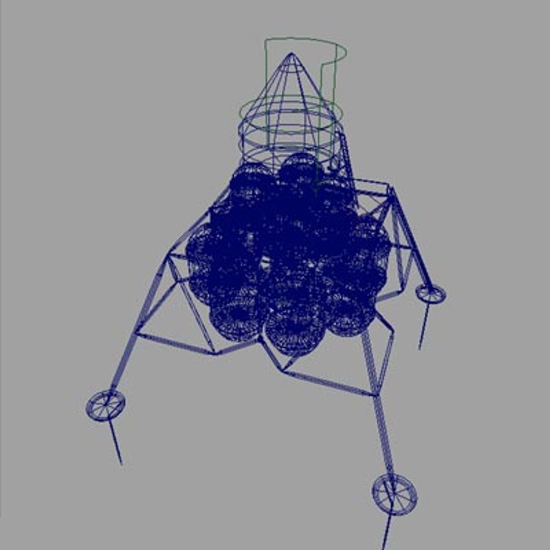 3d Model Lunar Module
