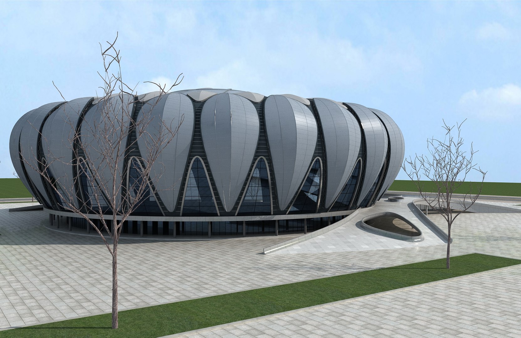 Modern Building 88 3D Model - TurboSquid 2294255