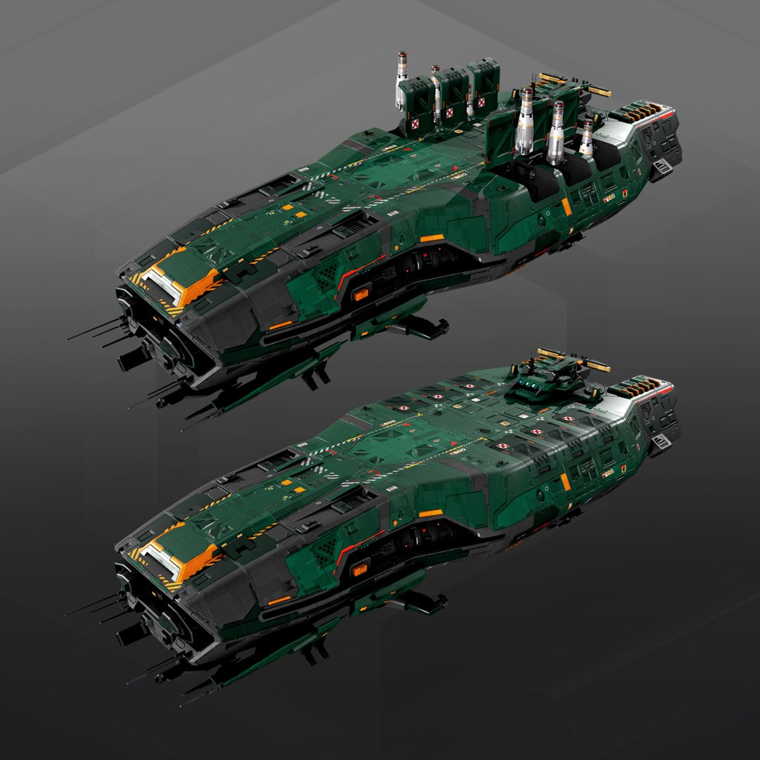 3D federation fleets sf - TurboSquid 1375584
