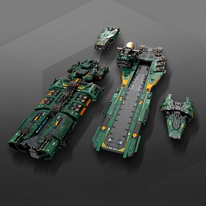 3D federation fleets sf