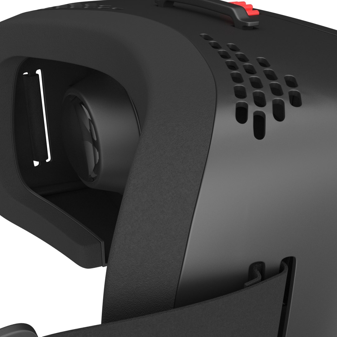 vr headset 3d obj