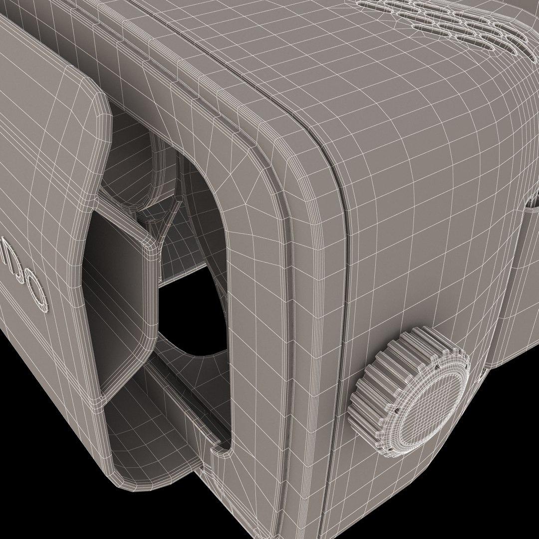 vr headset 3d obj