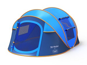 pop tent 3D model