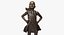 Fearless Girl Statue model