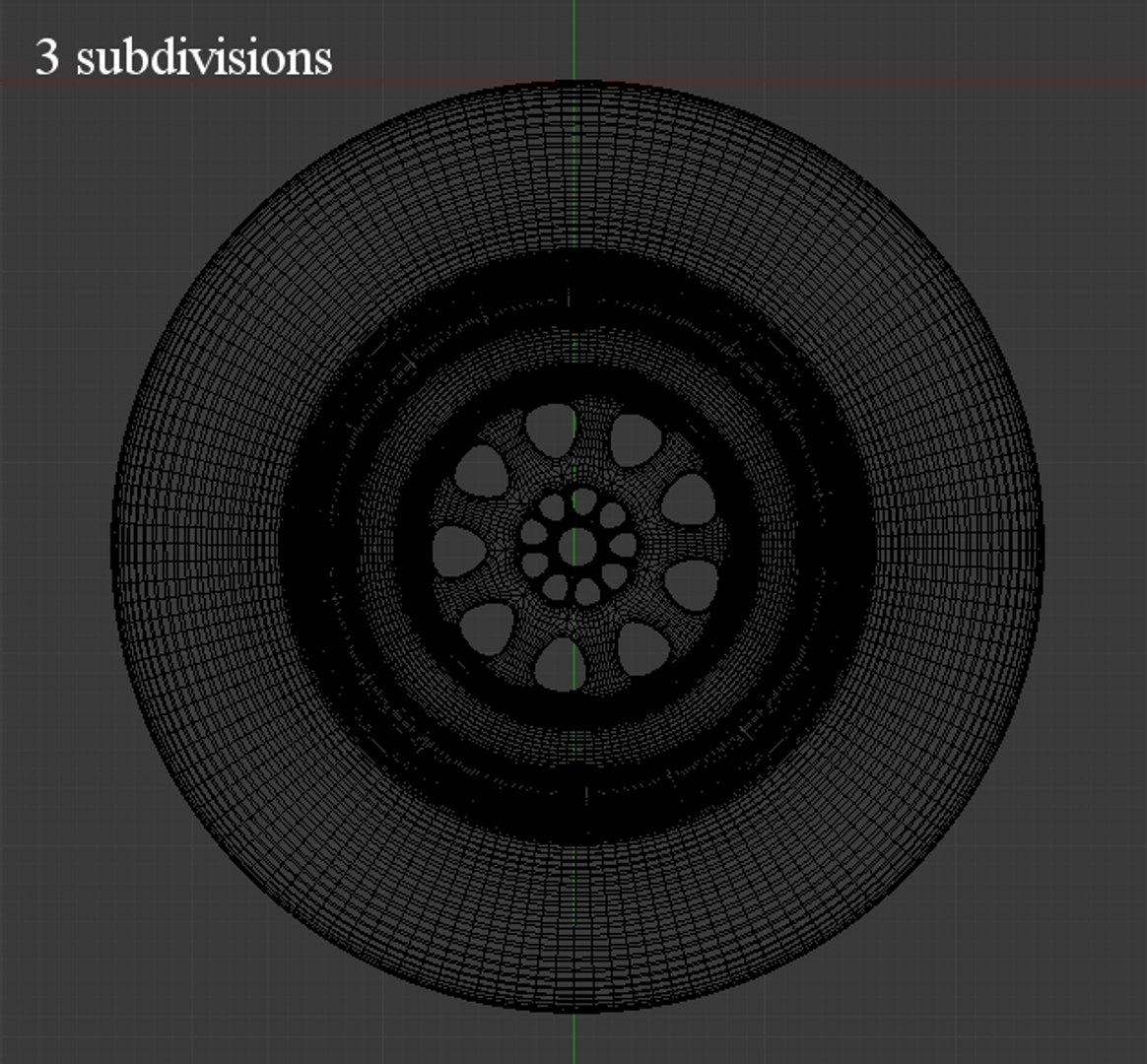 Pirelli Formula 1 Wheel 3d Model