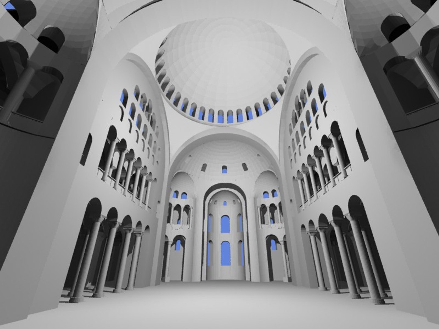 Hagia Sophia 3d Model