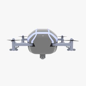 3D Sci-fi Drone