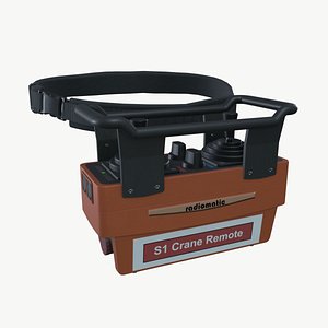 3D S1 Crane Remote model