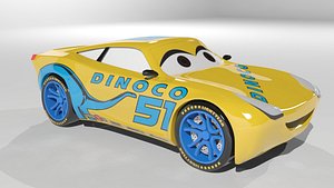 cruz ramirez cars 3 3D
