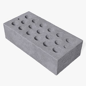 Hollow Sand Lime Brick Gray