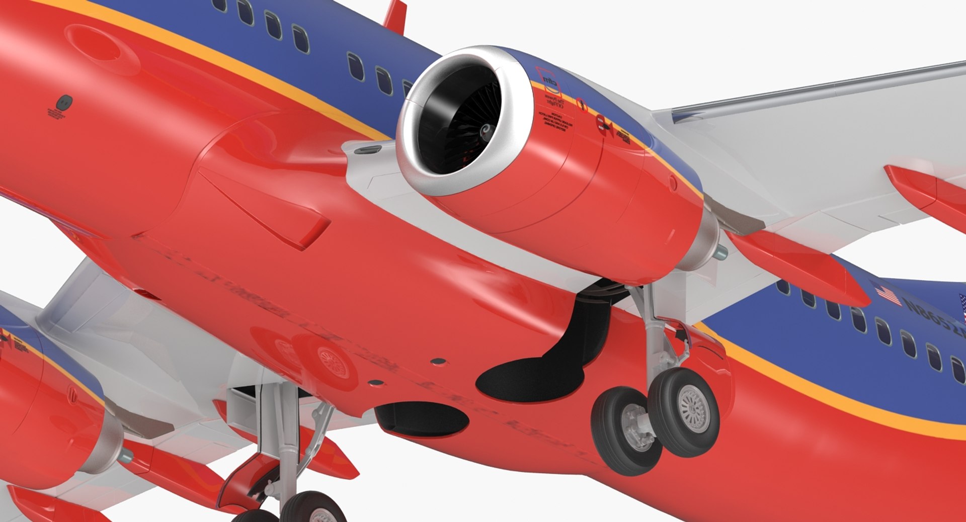 3D boeing 737-700 southwest airlines model - TurboSquid 1156663