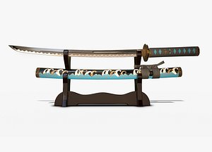 Samurai sword wakizashi N1