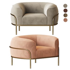 sophie armchair 3D model