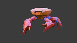 CRAB CYBER SAYA 3D model