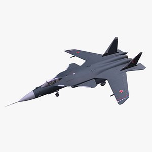 Sukhoi Su-47 Low-poly