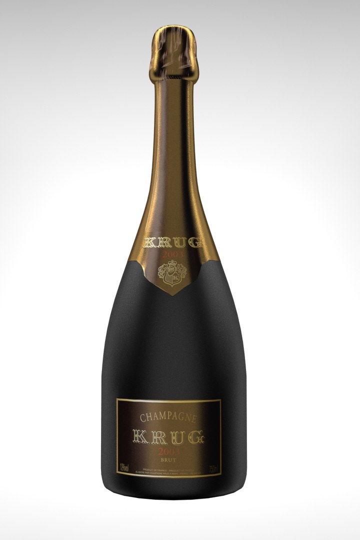 Selection Champagne 3D Model - TurboSquid 1218385