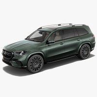 Mercedes-Benz GLS AMG-line 2027 with interior