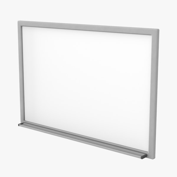 White Board PBR 3D model