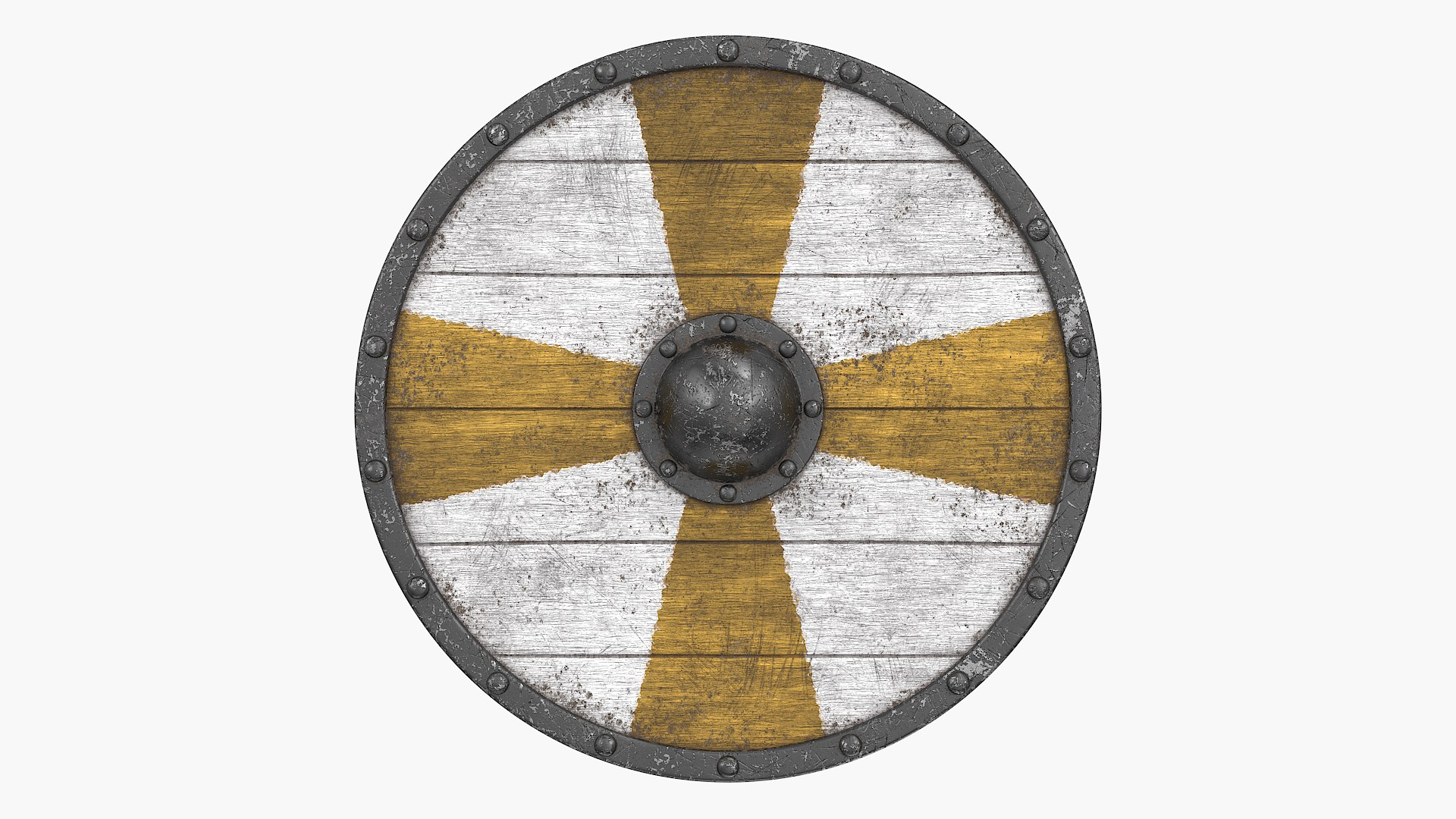 3D Viking Shield V1 Design 3 - TurboSquid 2283972
