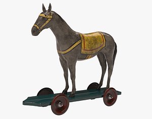 toy horse 3d model