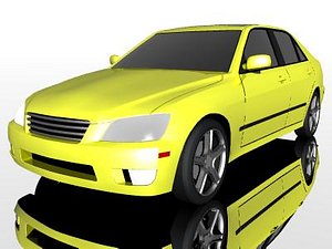 lexus is300 3d model