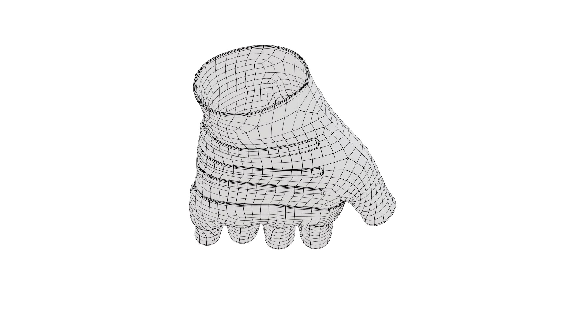Leather Fight Gloves Model - TurboSquid 2424905