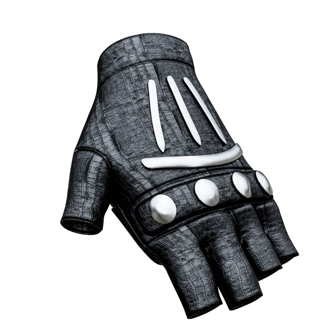 Leather Fight Gloves Model - TurboSquid 2424905