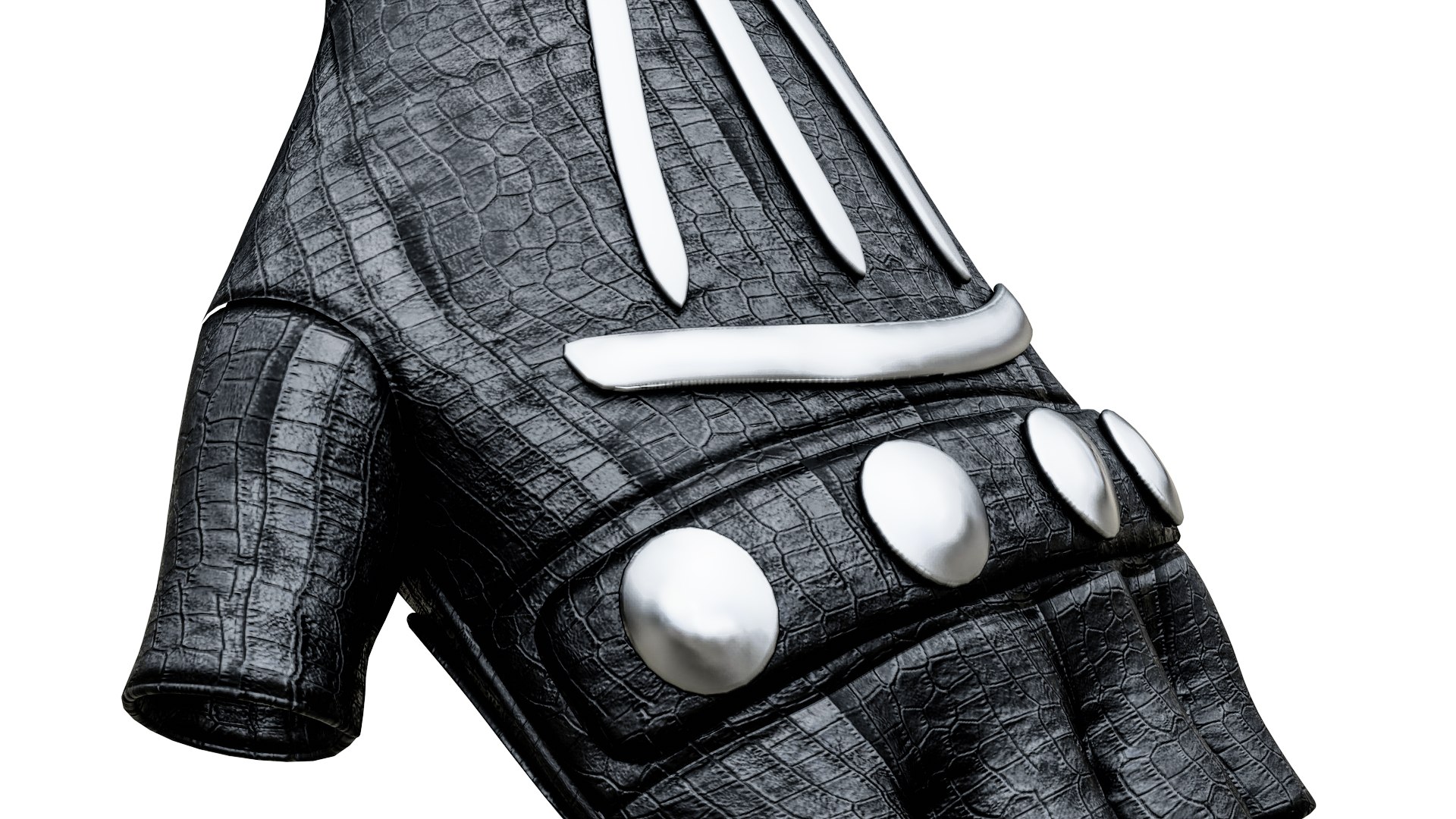 Leather Fight Gloves Model - TurboSquid 2424905