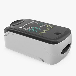 3D professional fingertip pulse oximeter