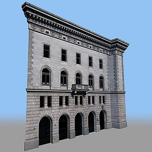 Modular European 3D Facade D