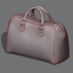 Simple travel bag 3D