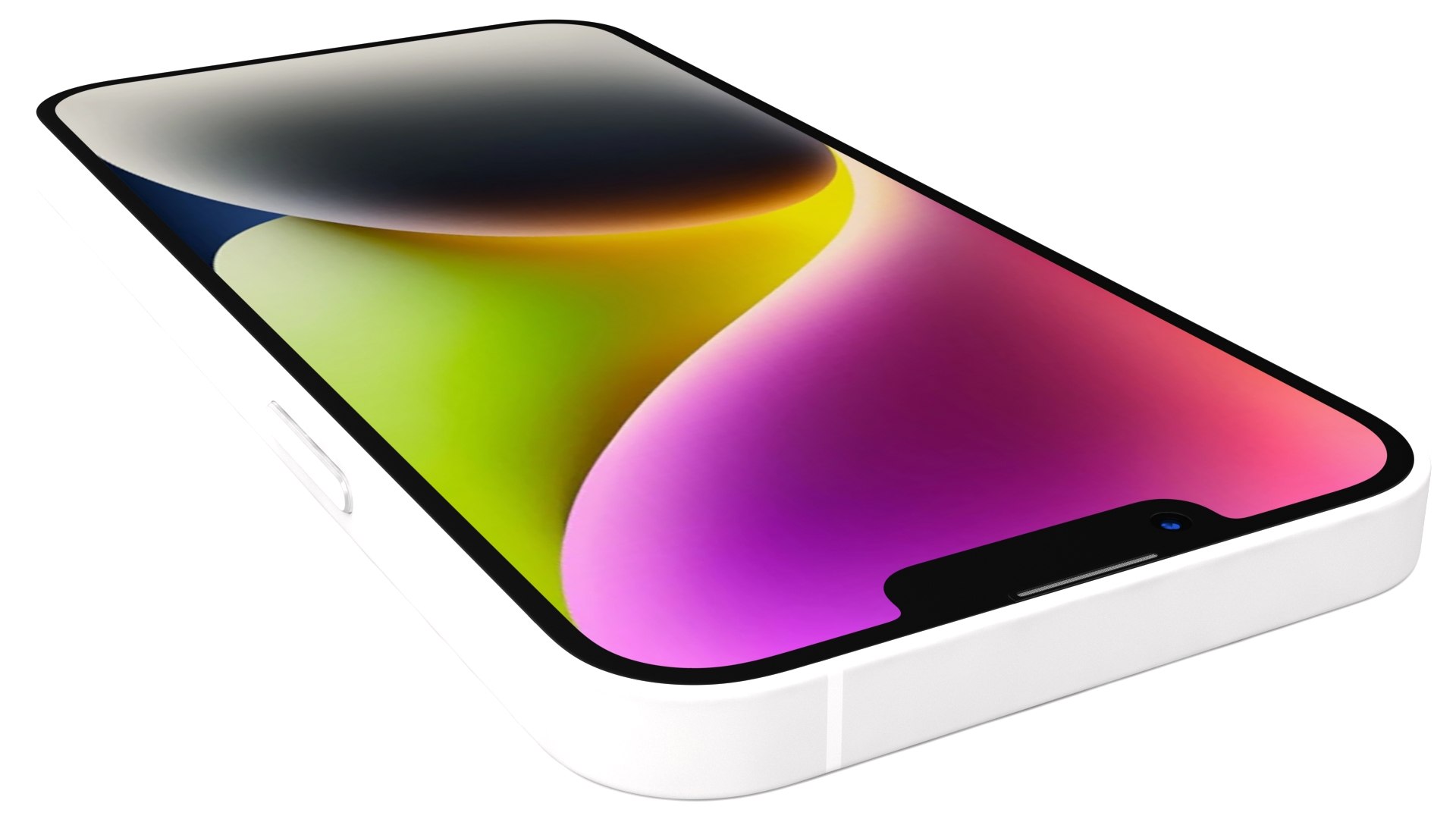 Apple IPhone 14 Starlight 3D Model - TurboSquid 1958557
