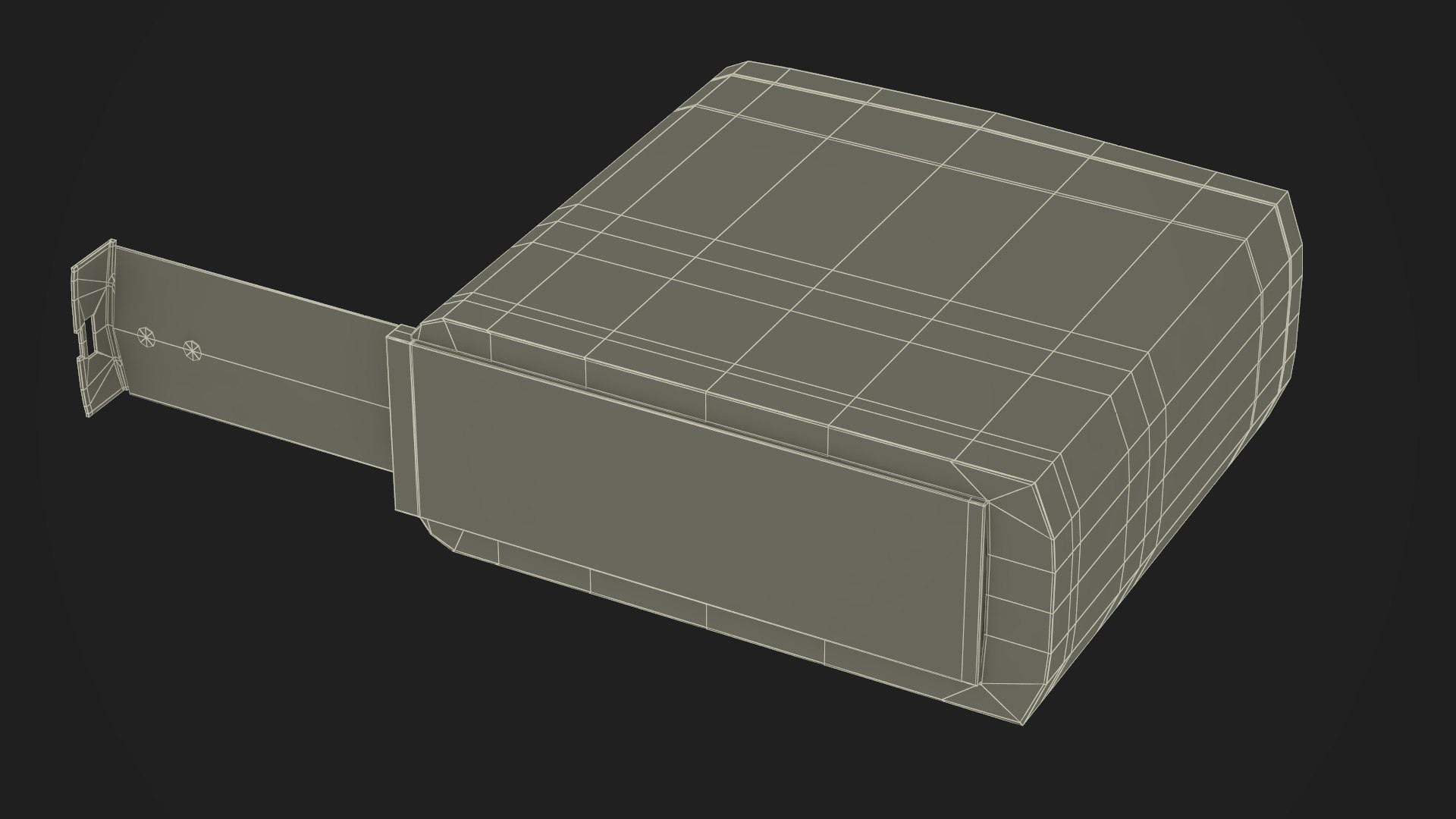 3D Digital Distance Meter - TurboSquid 2302476