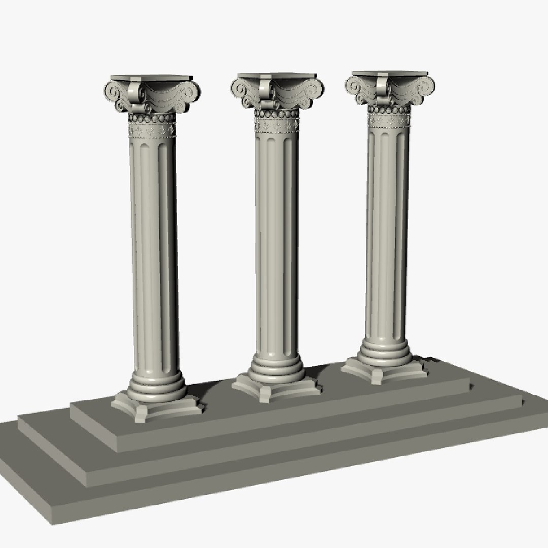 Column Pillar Model - TurboSquid 2432938