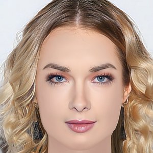 3D model Allie MacDonald Head - No Hair - Low poly head for game