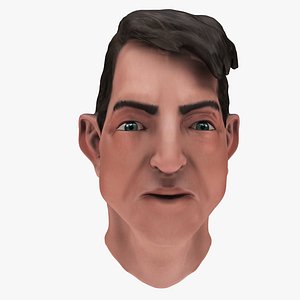 male head 01 3D