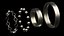 3D Ball Bearing model