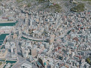 3D nagasaki city model