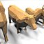 Box With Wooden Animals Toys