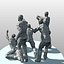 Low Poly Animated Zombies