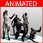 Low Poly Animated Zombies