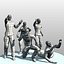 Low Poly Animated Zombies